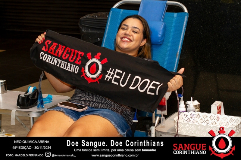 45º Edição - Campanha Sangue Corinthiano - Neo Quimíca Arena