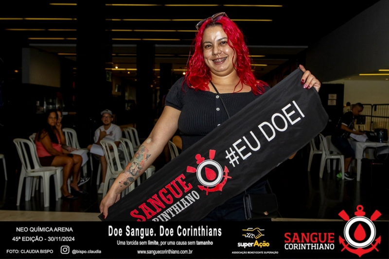 45º Edição - Campanha Sangue Corinthiano - Neo Quimíca Arena