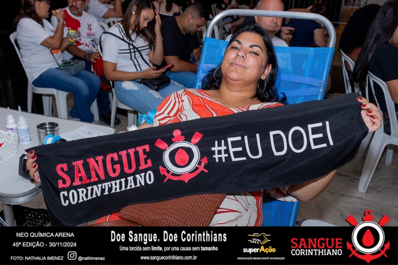 45º Edição - Campanha Sangue Corinthiano - Neo Quimíca Arena