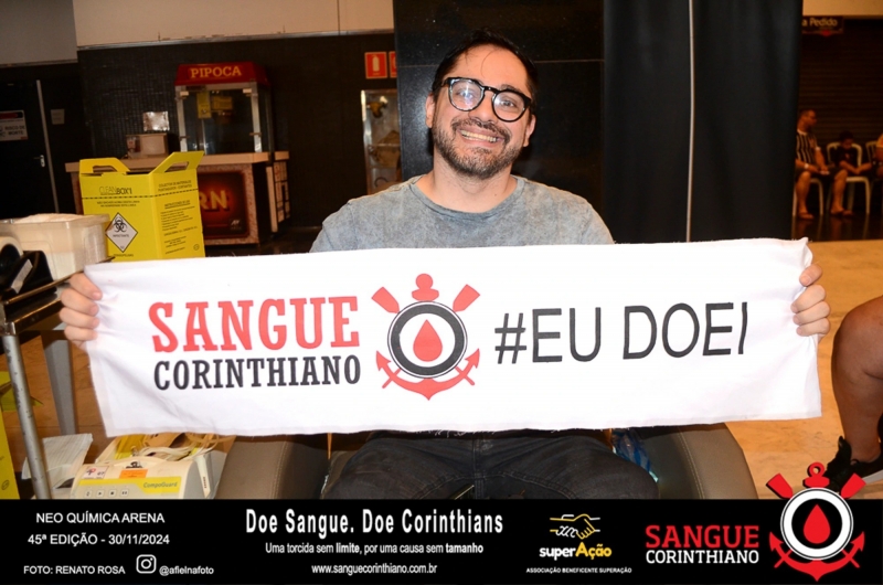 45º Edição - Campanha Sangue Corinthiano - Neo Quimíca Arena