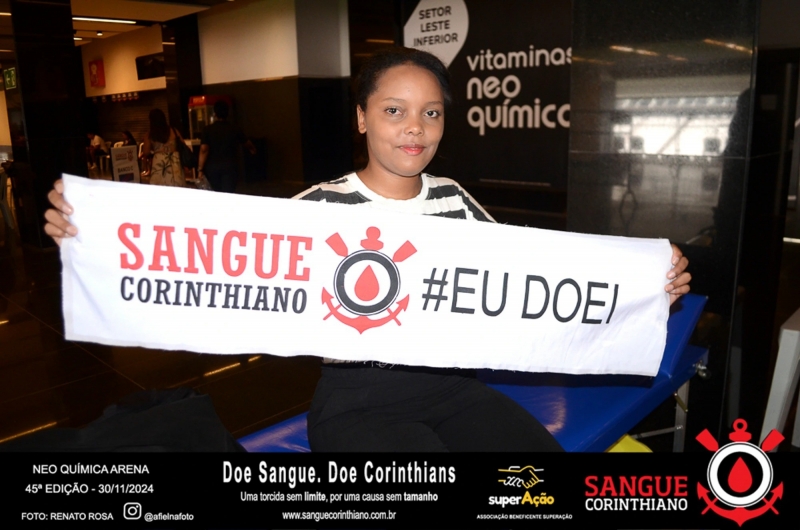 45º Edição - Campanha Sangue Corinthiano - Neo Quimíca Arena
