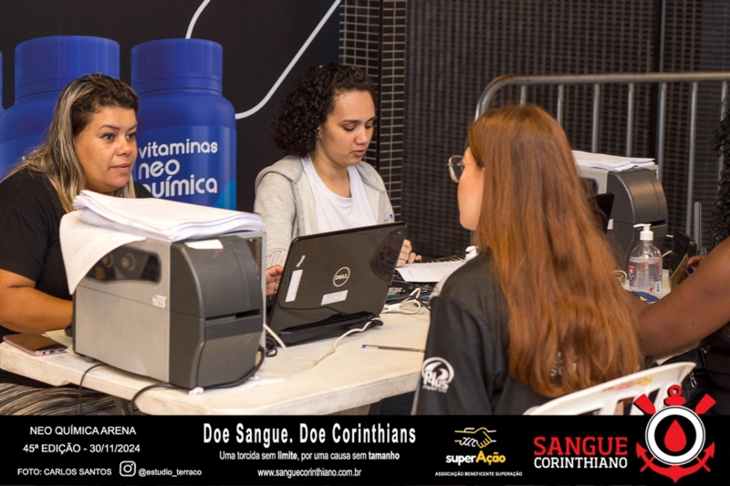 45º Edição - Campanha Sangue Corinthiano - Neo Quimíca Arena