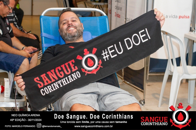 45º Edição - Campanha Sangue Corinthiano - Neo Quimíca Arena