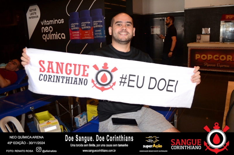 45º Edição - Campanha Sangue Corinthiano - Neo Quimíca Arena