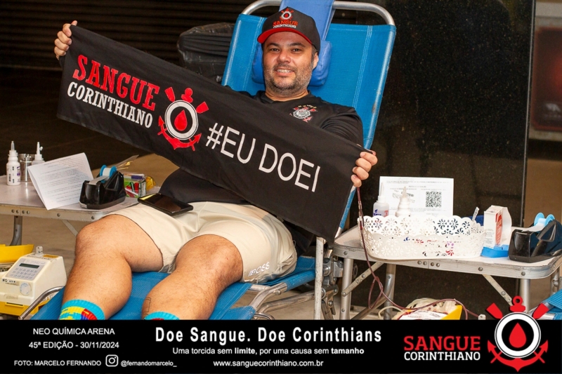 45º Edição - Campanha Sangue Corinthiano - Neo Quimíca Arena