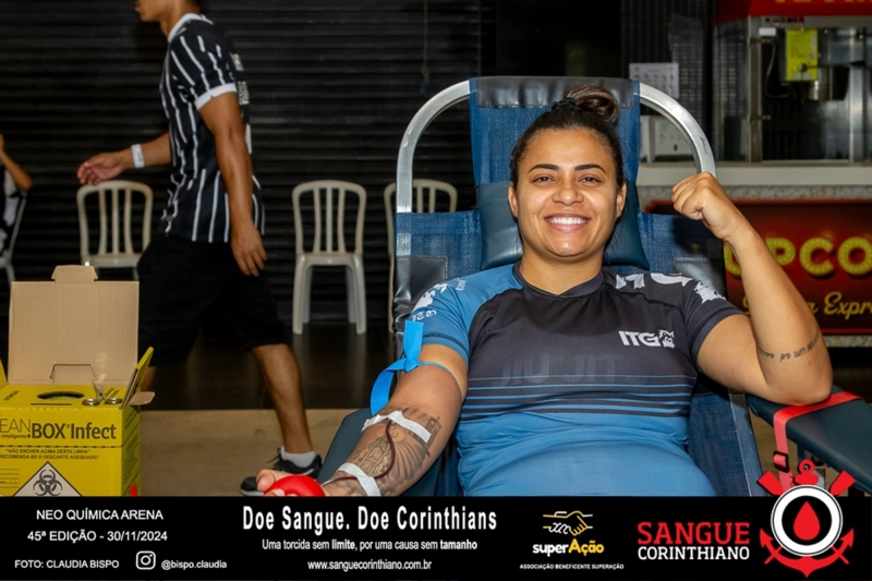 45º Edição - Campanha Sangue Corinthiano - Neo Quimíca Arena