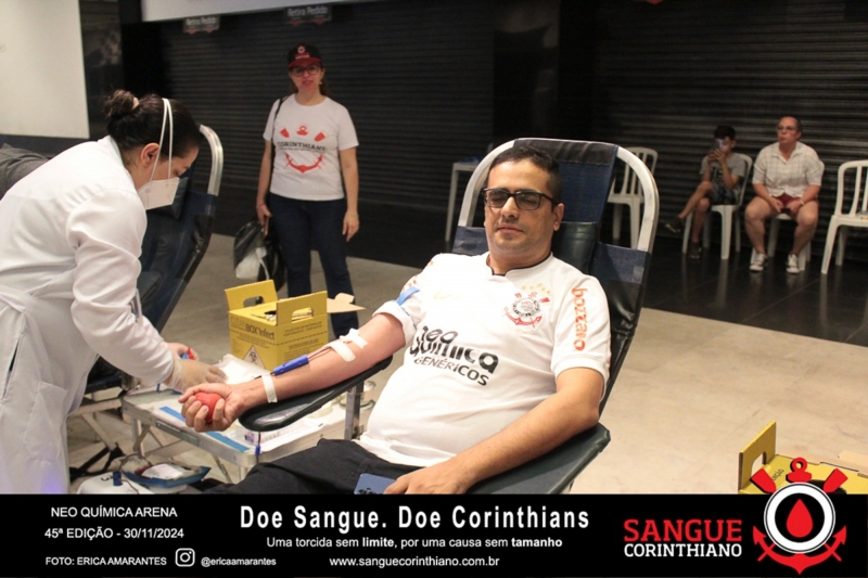 45º Edição - Campanha Sangue Corinthiano - Neo Quimíca Arena