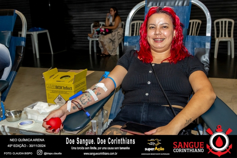 45º Edição - Campanha Sangue Corinthiano - Neo Quimíca Arena