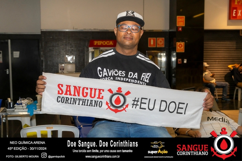 45º Edição - Campanha Sangue Corinthiano - Neo Quimíca Arena