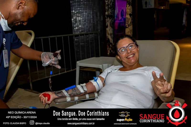 45º Edição - Campanha Sangue Corinthiano - Neo Quimíca Arena