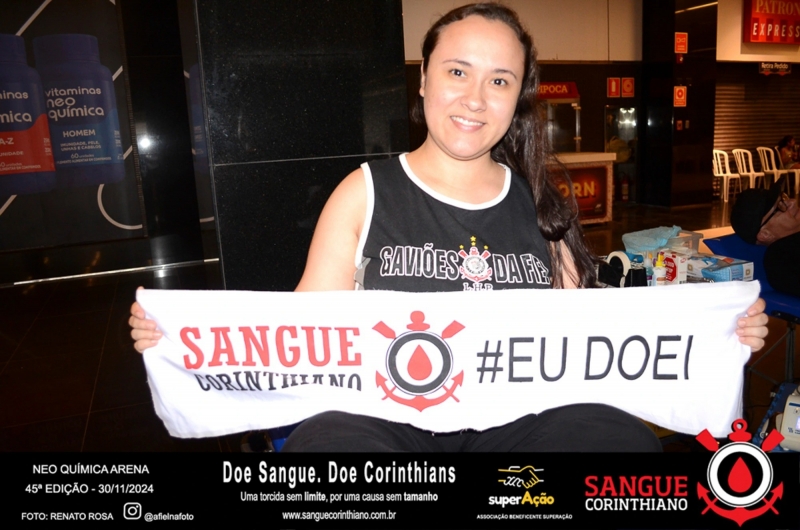 45º Edição - Campanha Sangue Corinthiano - Neo Quimíca Arena