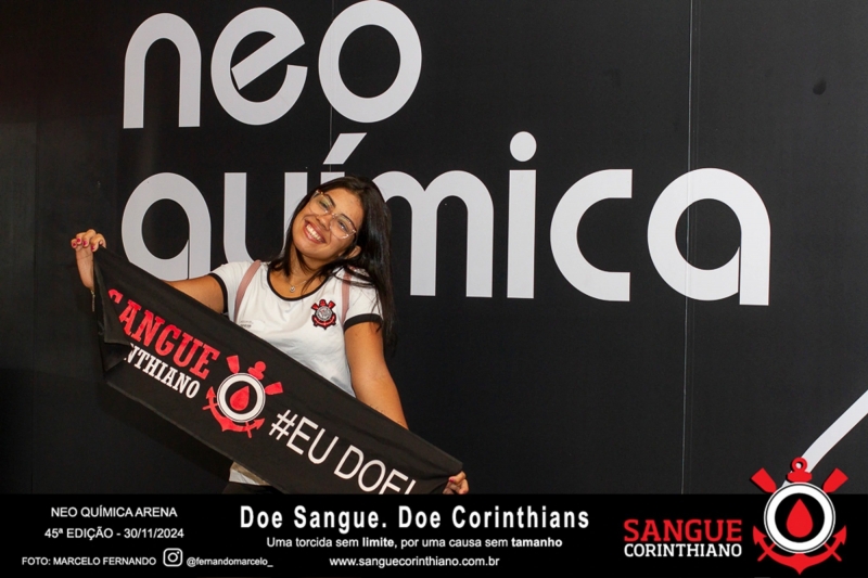 45º Edição - Campanha Sangue Corinthiano - Neo Quimíca Arena