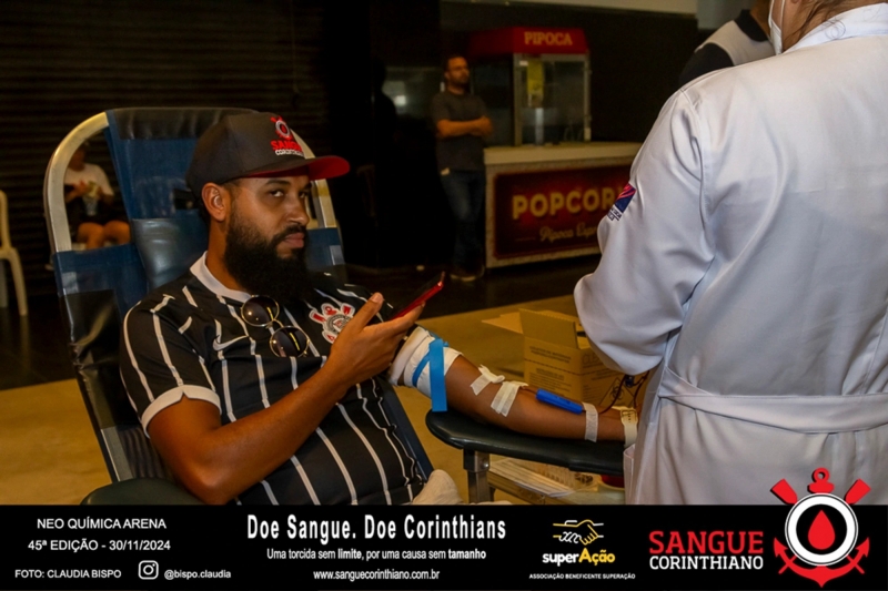 45º Edição - Campanha Sangue Corinthiano - Neo Quimíca Arena