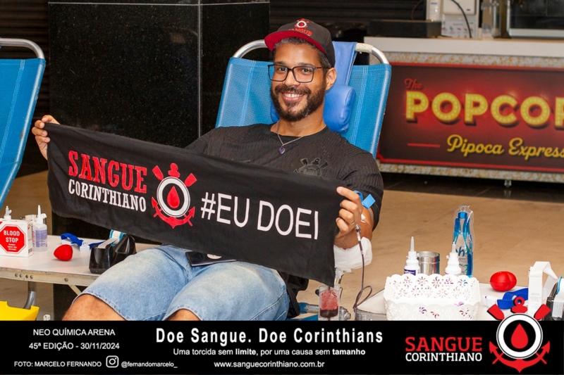 45º Edição - Campanha Sangue Corinthiano - Neo Quimíca Arena