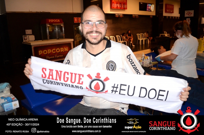 45º Edição - Campanha Sangue Corinthiano - Neo Quimíca Arena