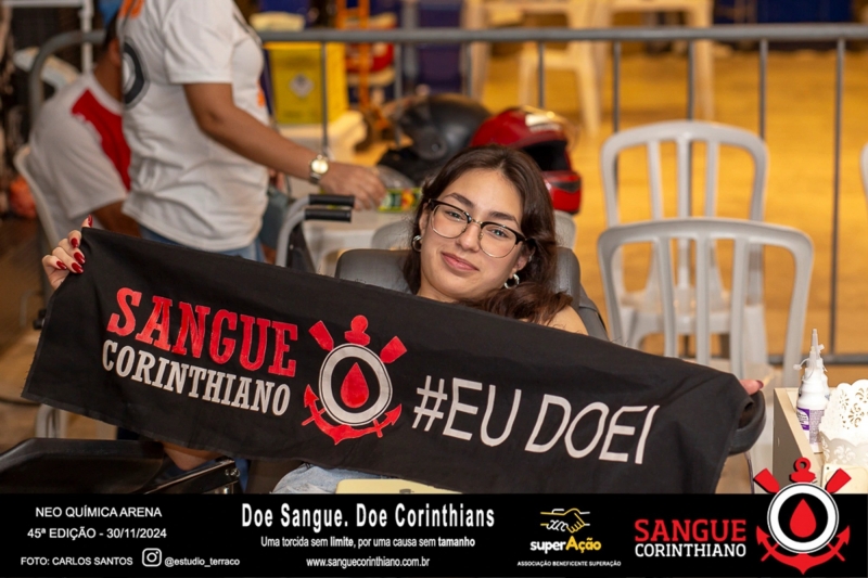 45º Edição - Campanha Sangue Corinthiano - Neo Quimíca Arena