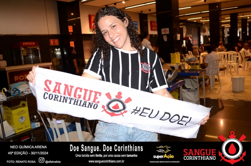 45º Edição - Campanha Sangue Corinthiano - Neo Quimíca Arena