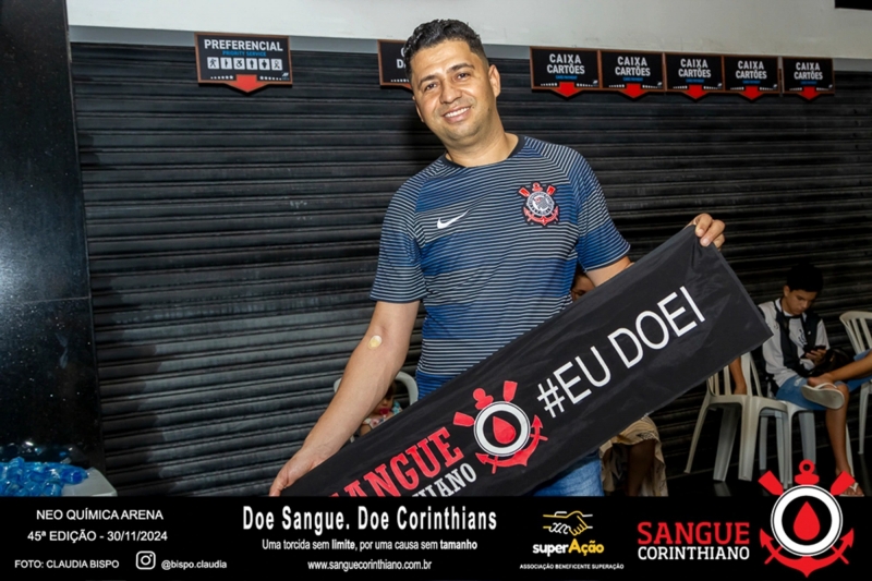 45º Edição - Campanha Sangue Corinthiano - Neo Quimíca Arena