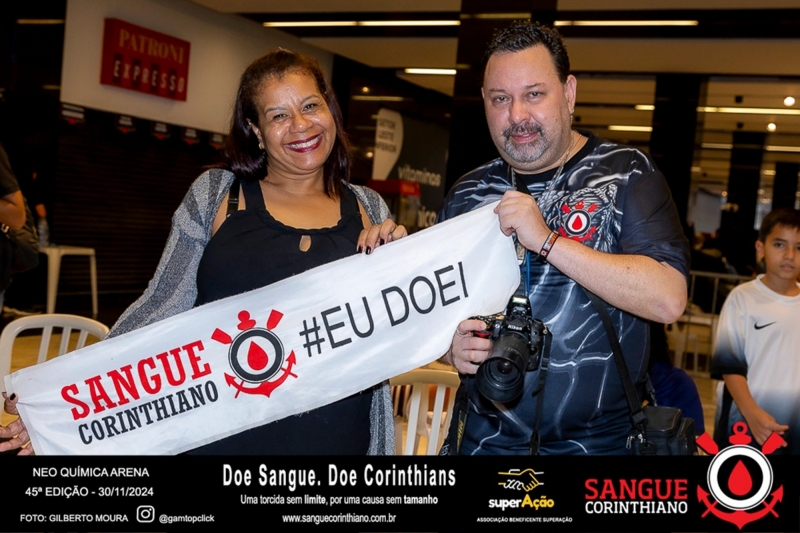45º Edição - Campanha Sangue Corinthiano - Neo Quimíca Arena