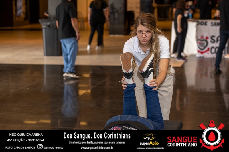 45º Edição - Campanha Sangue Corinthiano - Neo Quimíca Arena