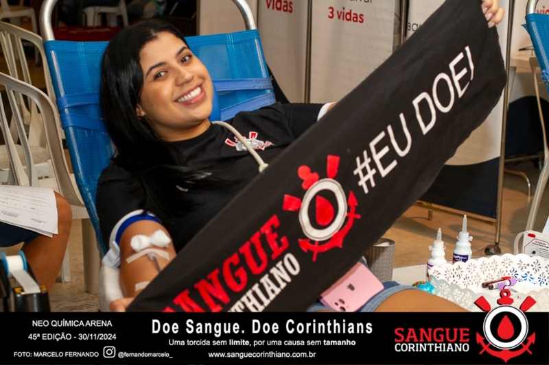 45º Edição - Campanha Sangue Corinthiano - Neo Quimíca Arena