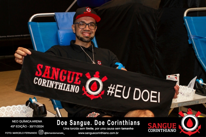 45º Edição - Campanha Sangue Corinthiano - Neo Quimíca Arena