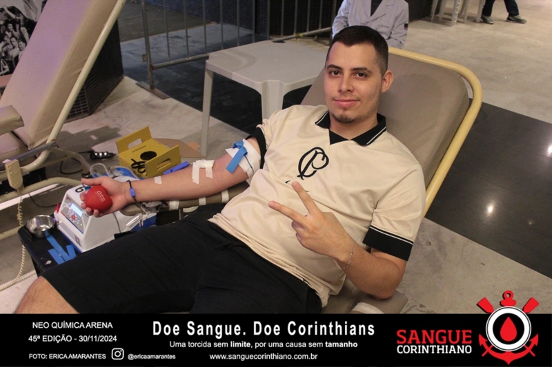45º Edição - Campanha Sangue Corinthiano - Neo Quimíca Arena