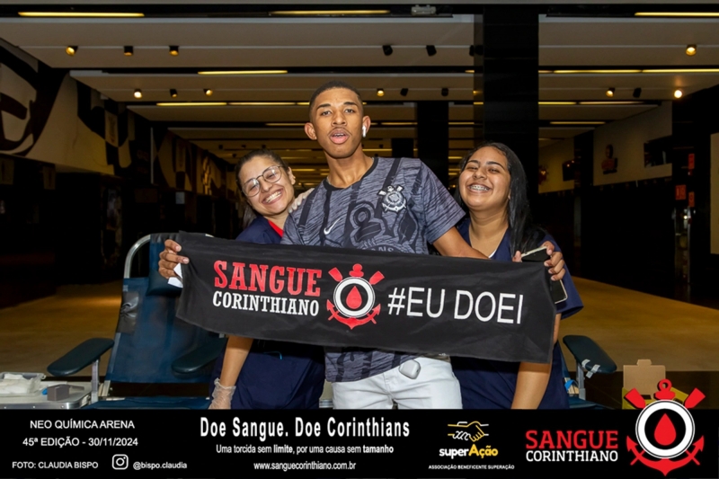 45º Edição - Campanha Sangue Corinthiano - Neo Quimíca Arena