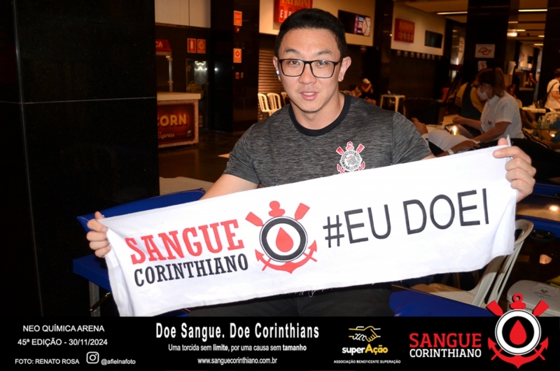 45º Edição - Campanha Sangue Corinthiano - Neo Quimíca Arena
