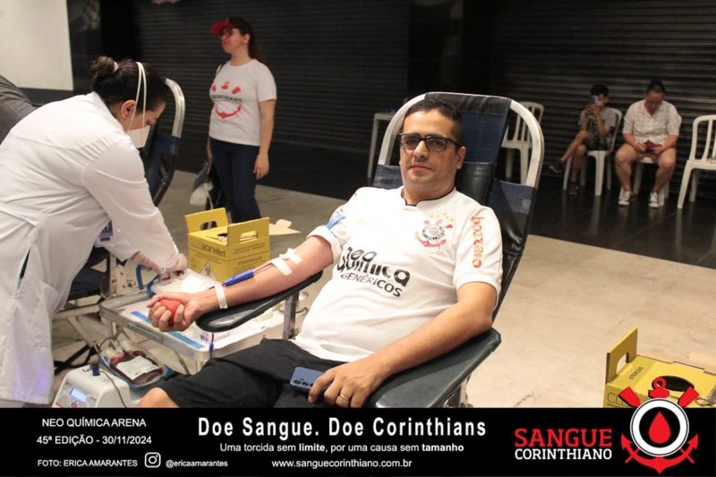 45º Edição - Campanha Sangue Corinthiano - Neo Quimíca Arena