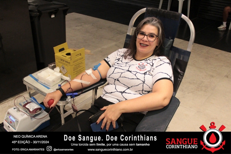 45º Edição - Campanha Sangue Corinthiano - Neo Quimíca Arena