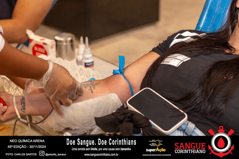 45º Edição - Campanha Sangue Corinthiano - Neo Quimíca Arena