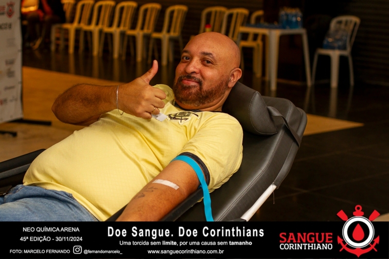 45º Edição - Campanha Sangue Corinthiano - Neo Quimíca Arena