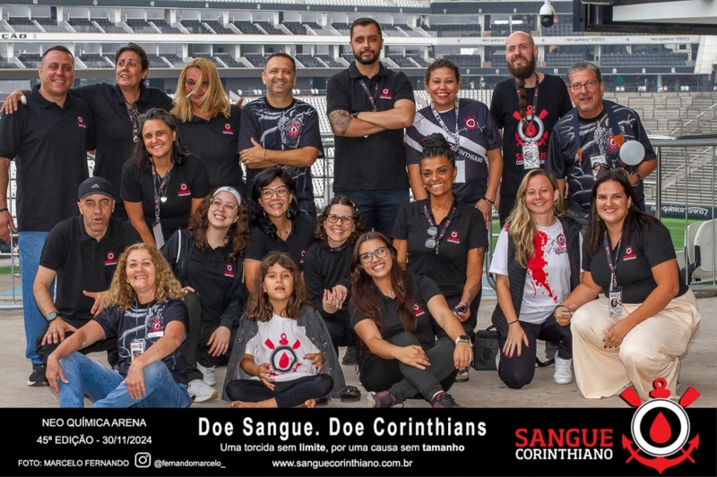 45º Edição - Campanha Sangue Corinthiano - Neo Quimíca Arena