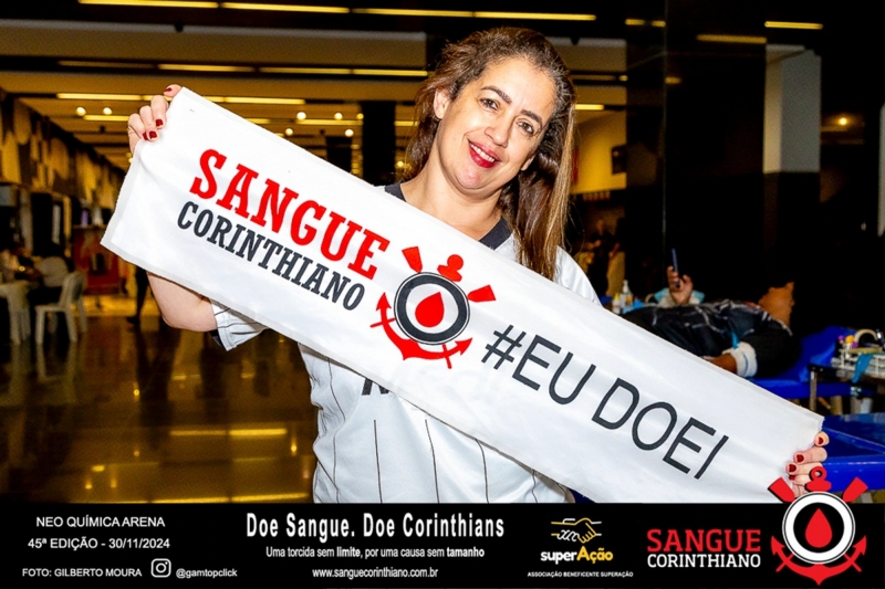 45º Edição - Campanha Sangue Corinthiano - Neo Quimíca Arena
