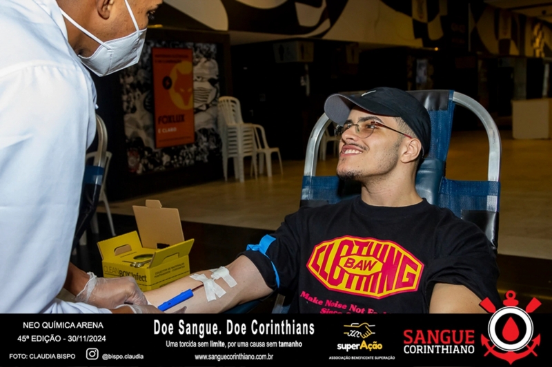 45º Edição - Campanha Sangue Corinthiano - Neo Quimíca Arena