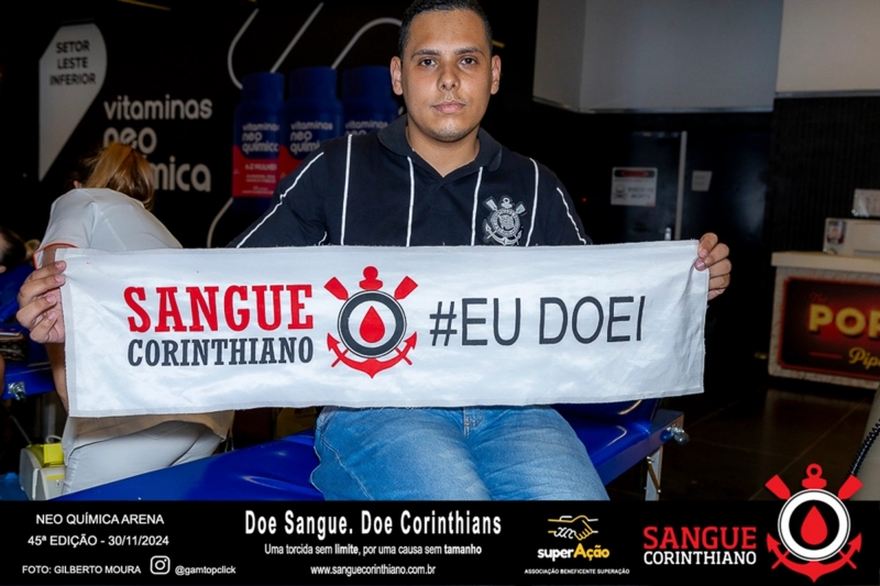 45º Edição - Campanha Sangue Corinthiano - Neo Quimíca Arena