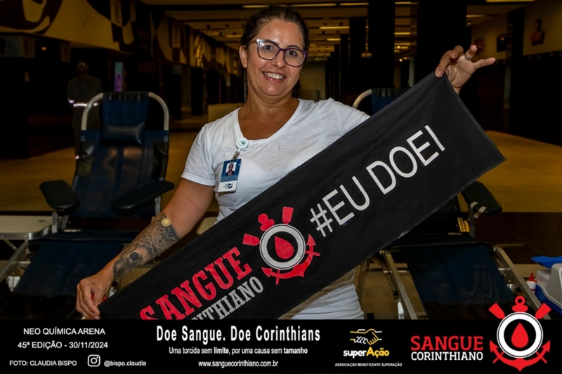 45º Edição - Campanha Sangue Corinthiano - Neo Quimíca Arena