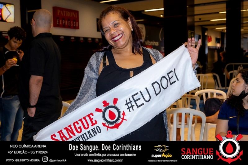 45º Edição - Campanha Sangue Corinthiano - Neo Quimíca Arena