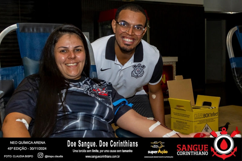 45º Edição - Campanha Sangue Corinthiano - Neo Quimíca Arena