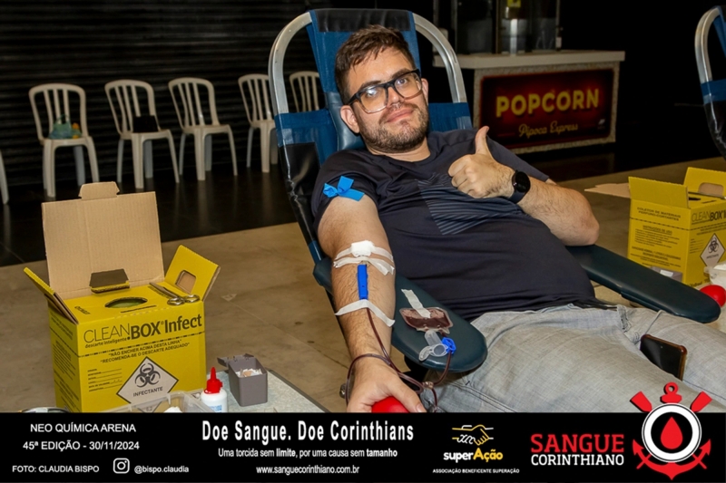 45º Edição - Campanha Sangue Corinthiano - Neo Quimíca Arena