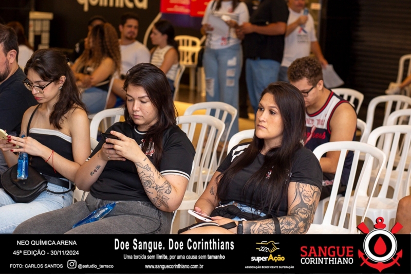 45º Edição - Campanha Sangue Corinthiano - Neo Quimíca Arena