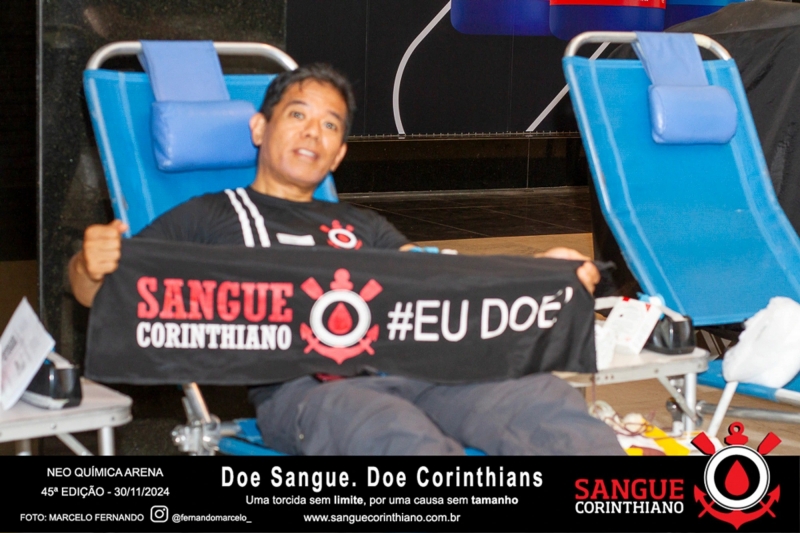 45º Edição - Campanha Sangue Corinthiano - Neo Quimíca Arena