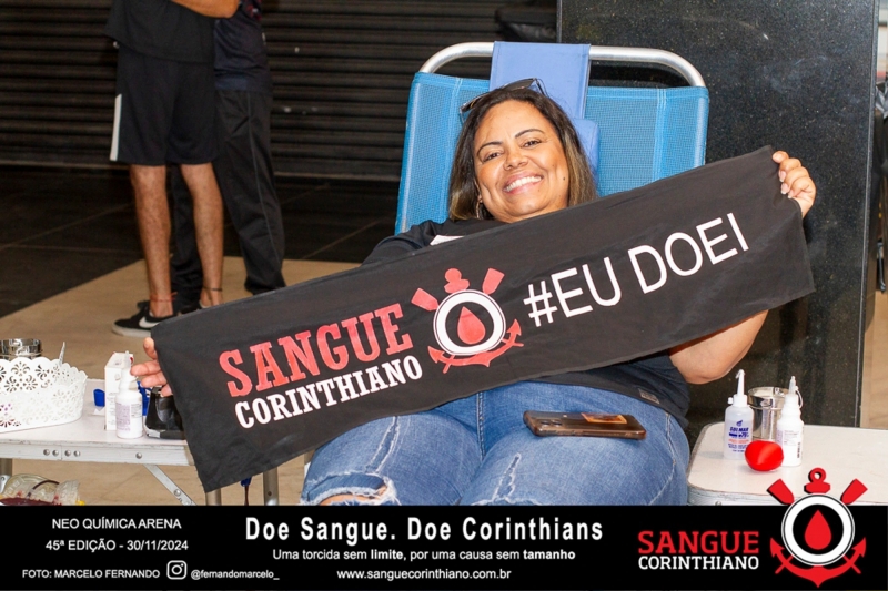 45º Edição - Campanha Sangue Corinthiano - Neo Quimíca Arena