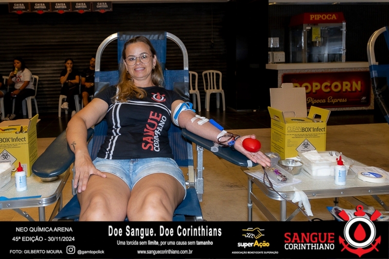 45º Edição - Campanha Sangue Corinthiano - Neo Quimíca Arena