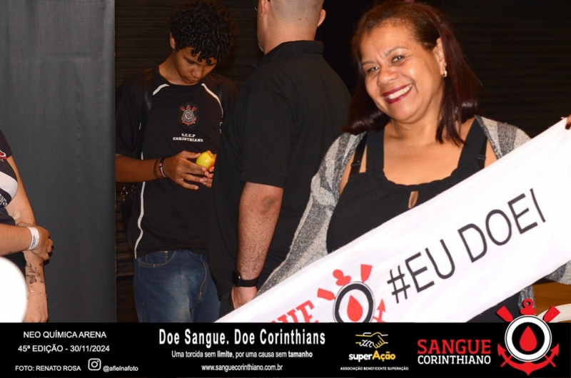 45º Edição - Campanha Sangue Corinthiano - Neo Quimíca Arena