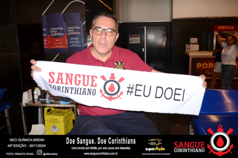 45º Edição - Campanha Sangue Corinthiano - Neo Quimíca Arena