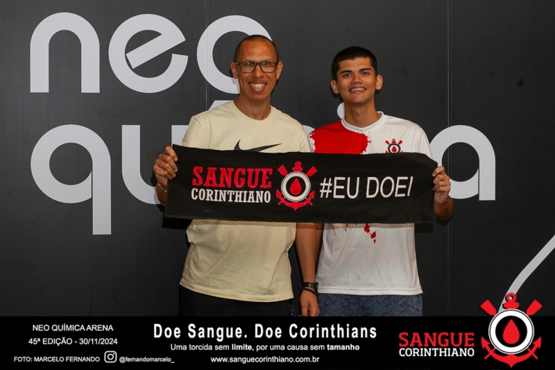 45º Edição - Campanha Sangue Corinthiano - Neo Quimíca Arena