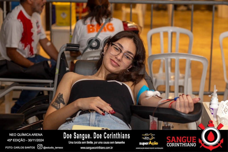 45º Edição - Campanha Sangue Corinthiano - Neo Quimíca Arena