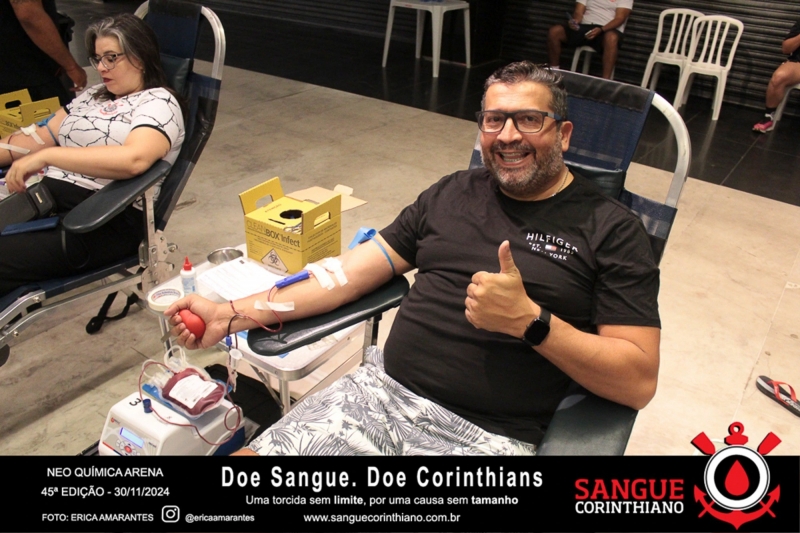 45º Edição - Campanha Sangue Corinthiano - Neo Quimíca Arena